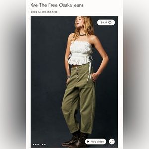 We The Free Osaka Barrel Jeans